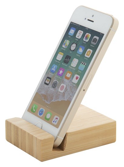 Blook bambusz asztali mobiltelefontartó
